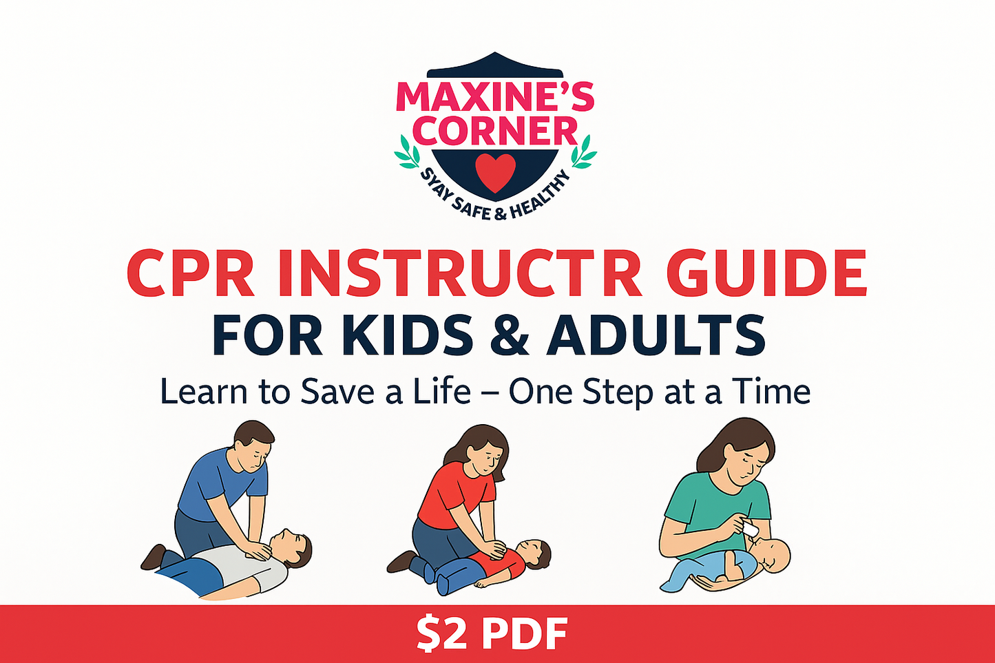 CPR Instructor Guide for Kids & Adults – Instant Download (PDF)