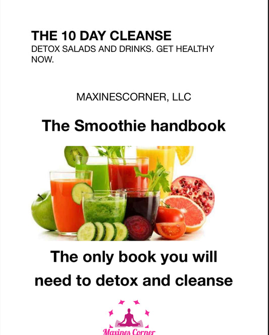 E- Book 10 Day Cleanse Detox salads and Drinks
