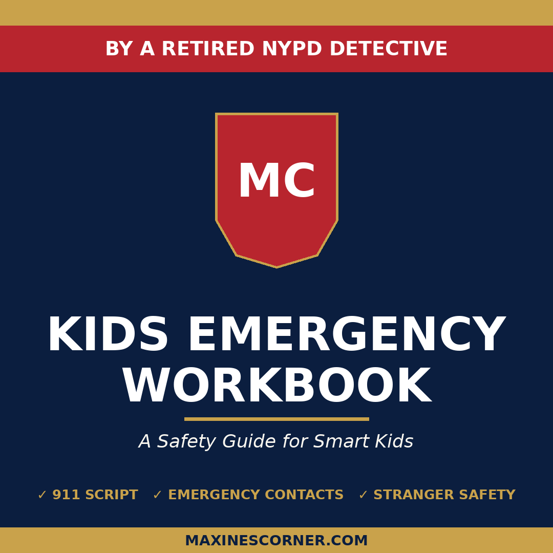 Kids Emergency Workbook